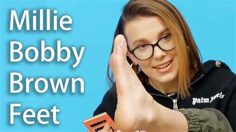 millie bobby brown feet|Millie Bobby Brown (Damsel feet comp) : r/CelebritiesBarefoot